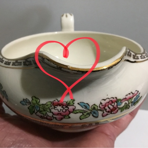 Vintage/Antique Alfred Meakin Ironstone Bengal Tree large creamer - Picture 11 of 12